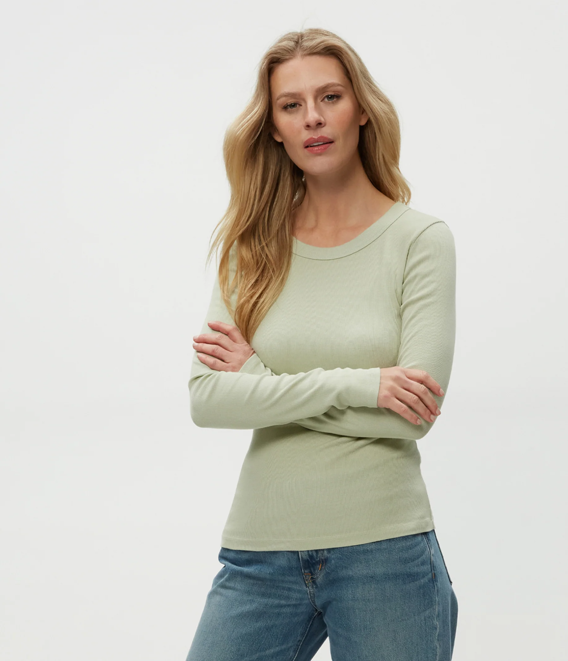 Zola Ribbed Tee - Image 23