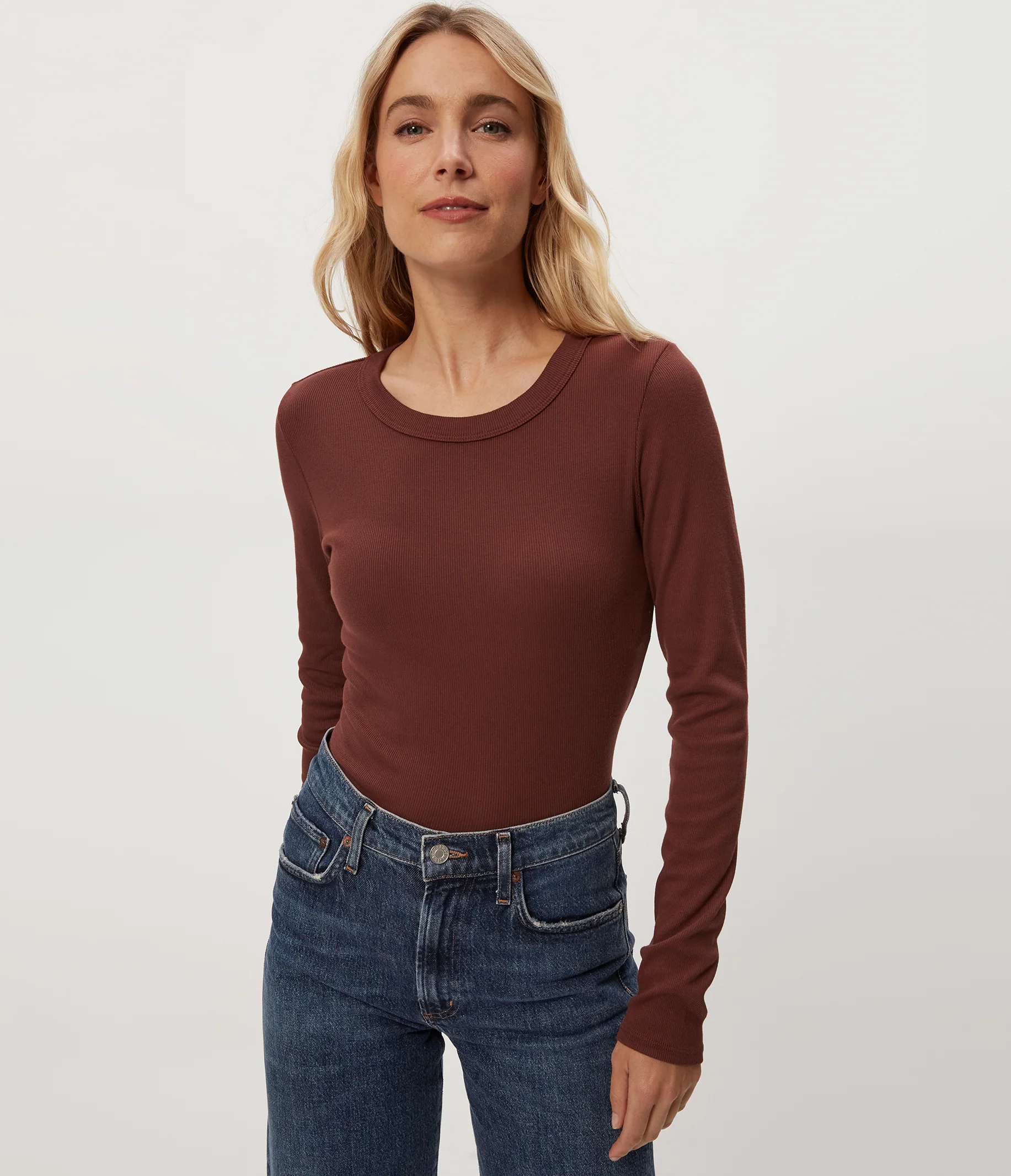 Zola Ribbed Tee - Image 25