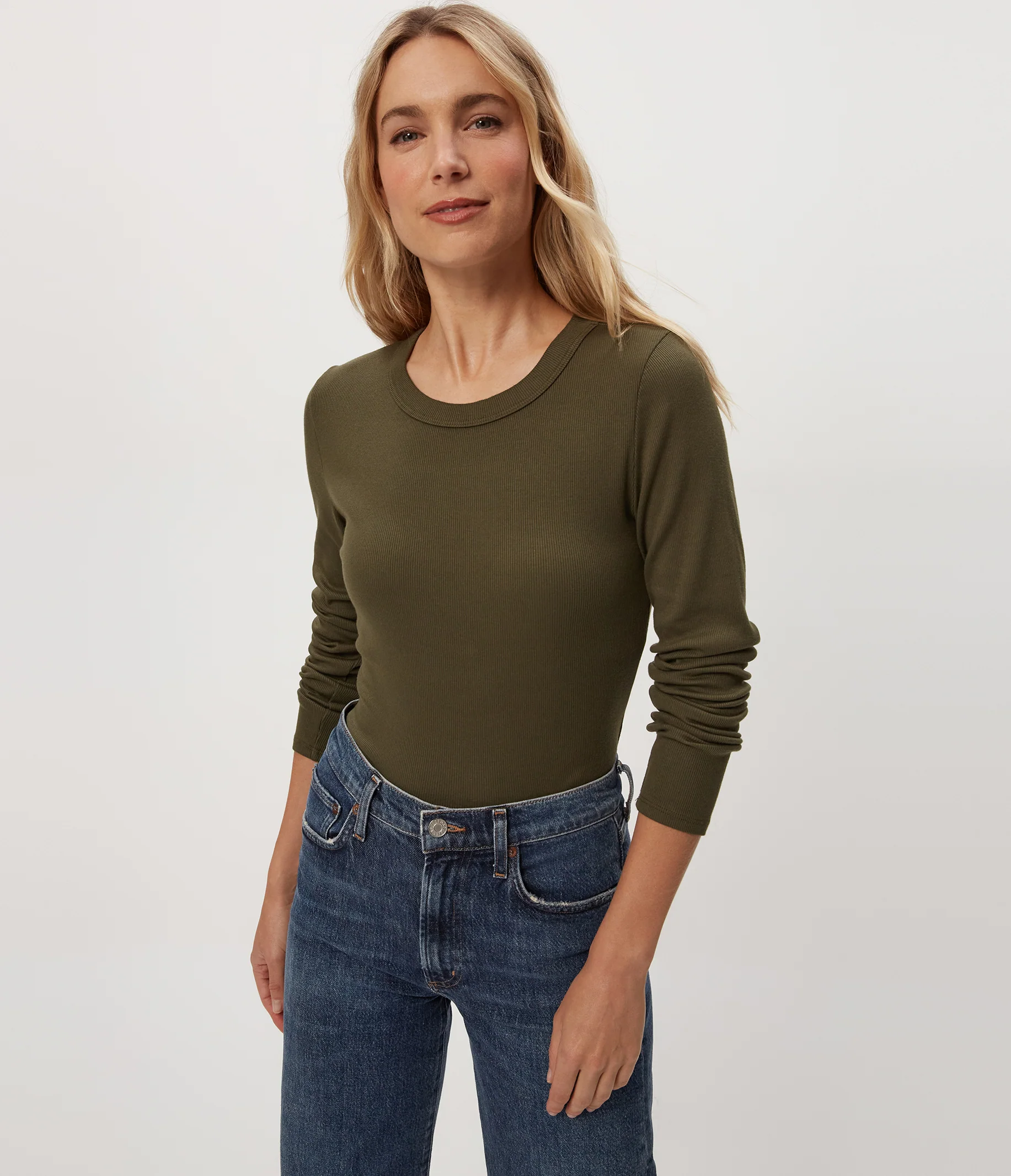 Zola Ribbed Tee - Image 29