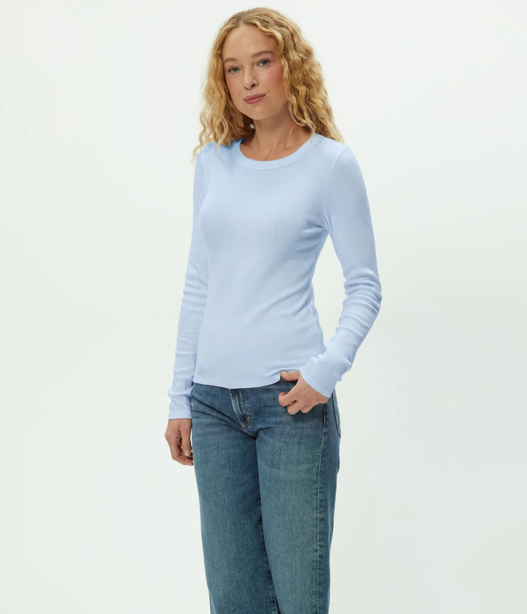 Zola Ribbed Tee - Image 3