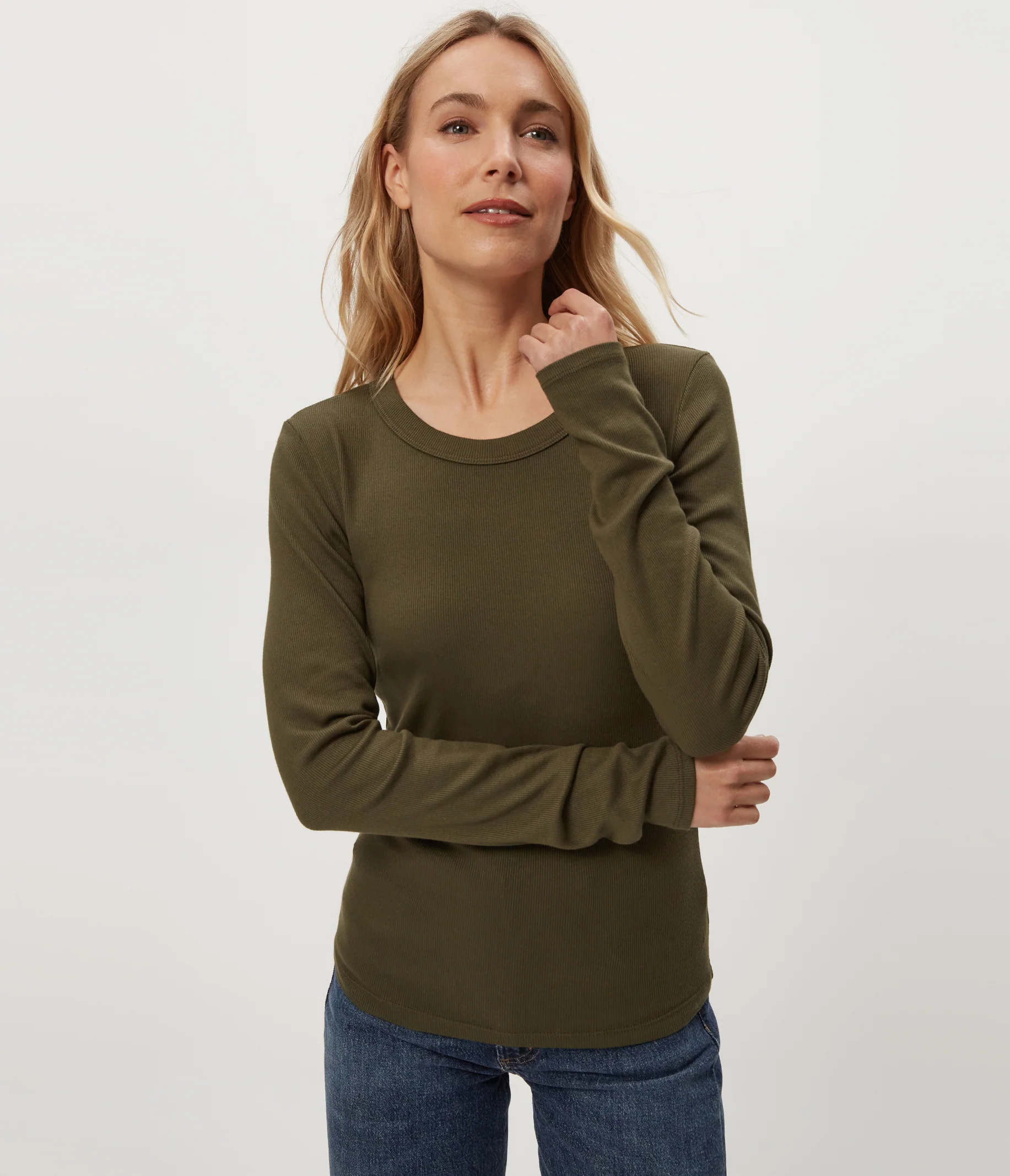 Zola Ribbed Tee - Image 30