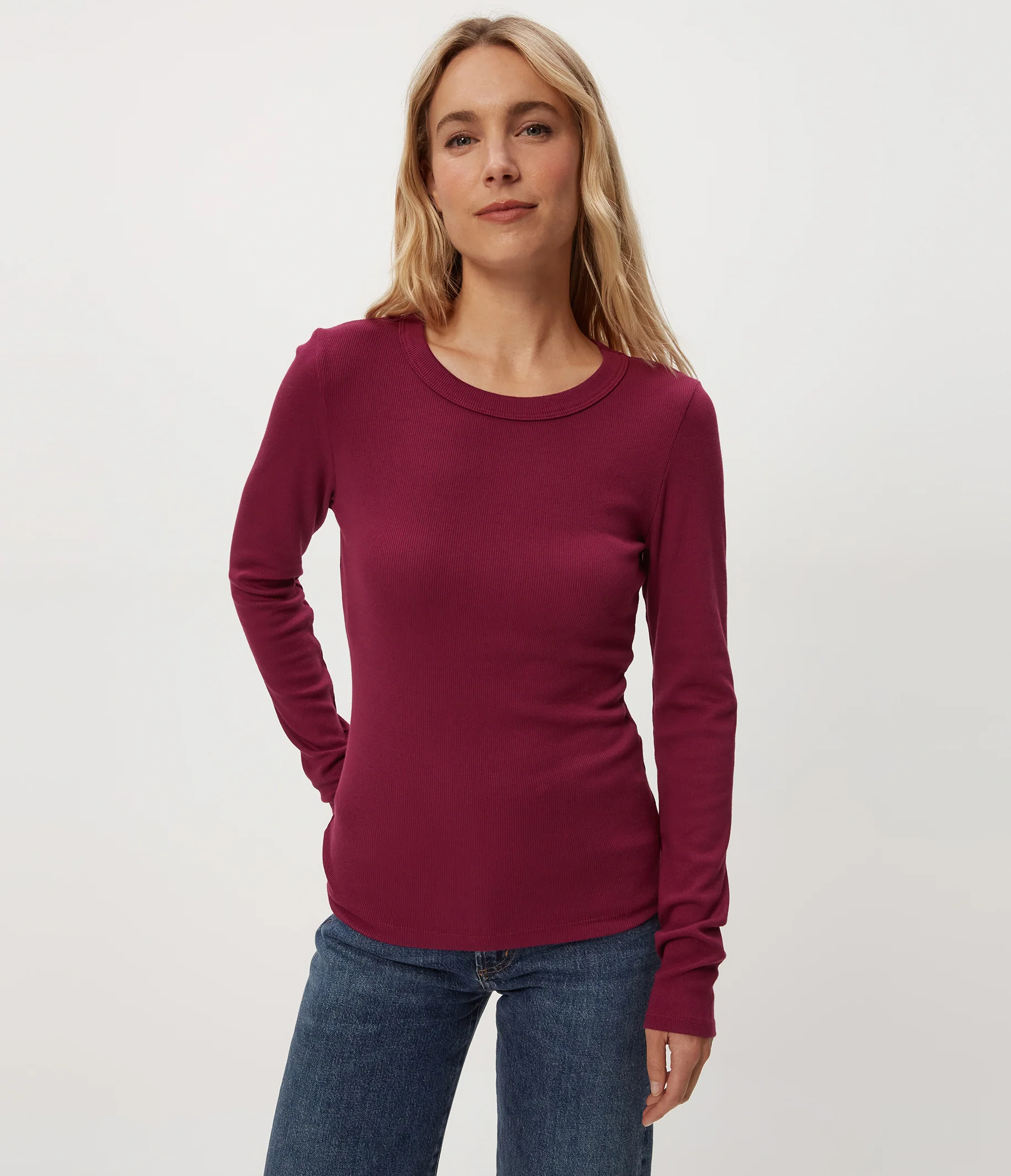 Zola Ribbed Tee - Image 33