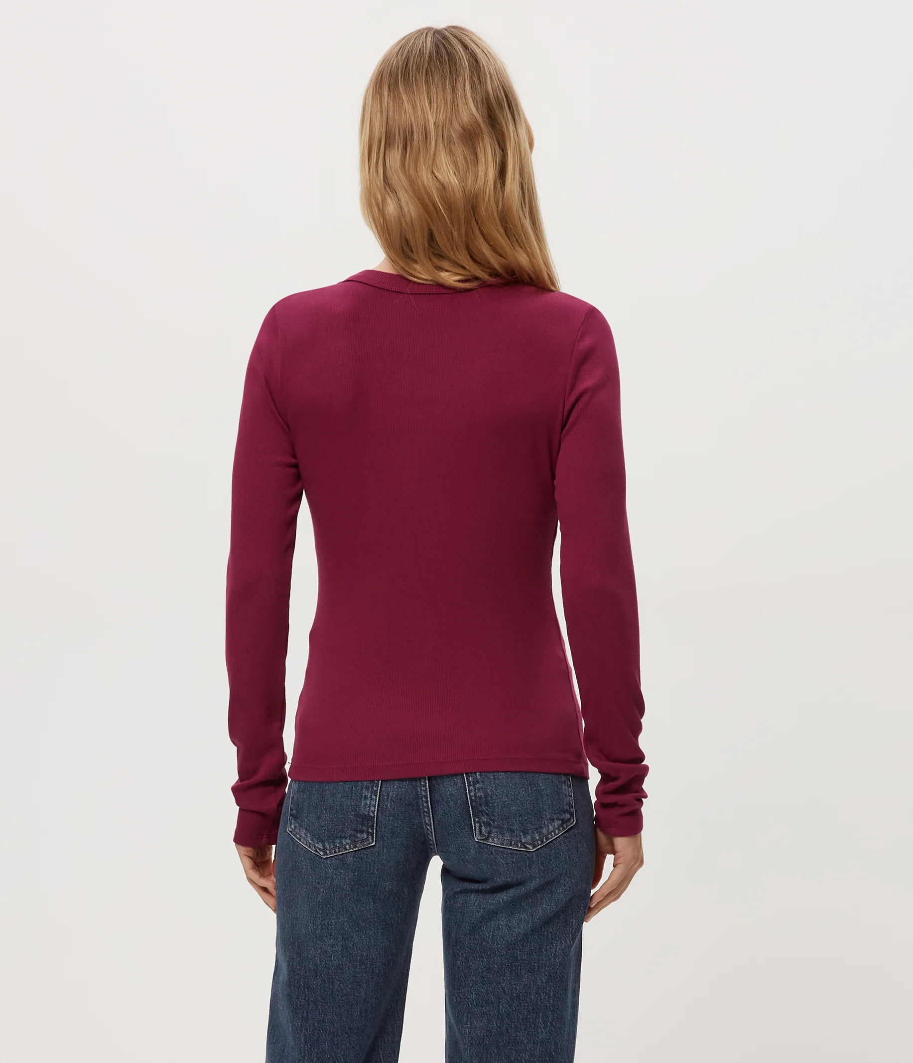 Zola Ribbed Tee - Image 36