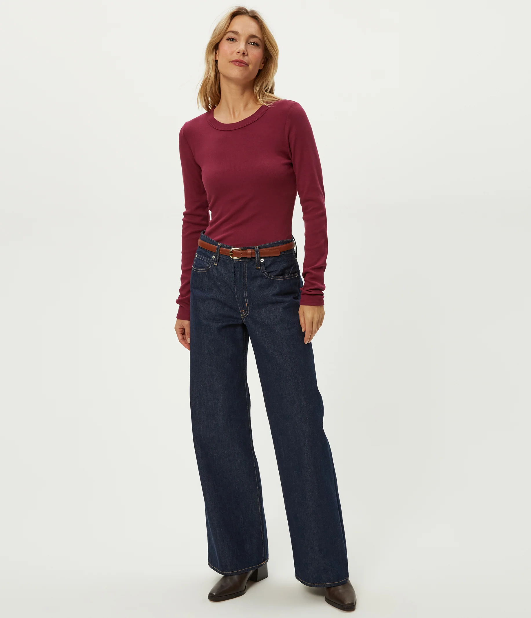 Zola Ribbed Tee - Image 38