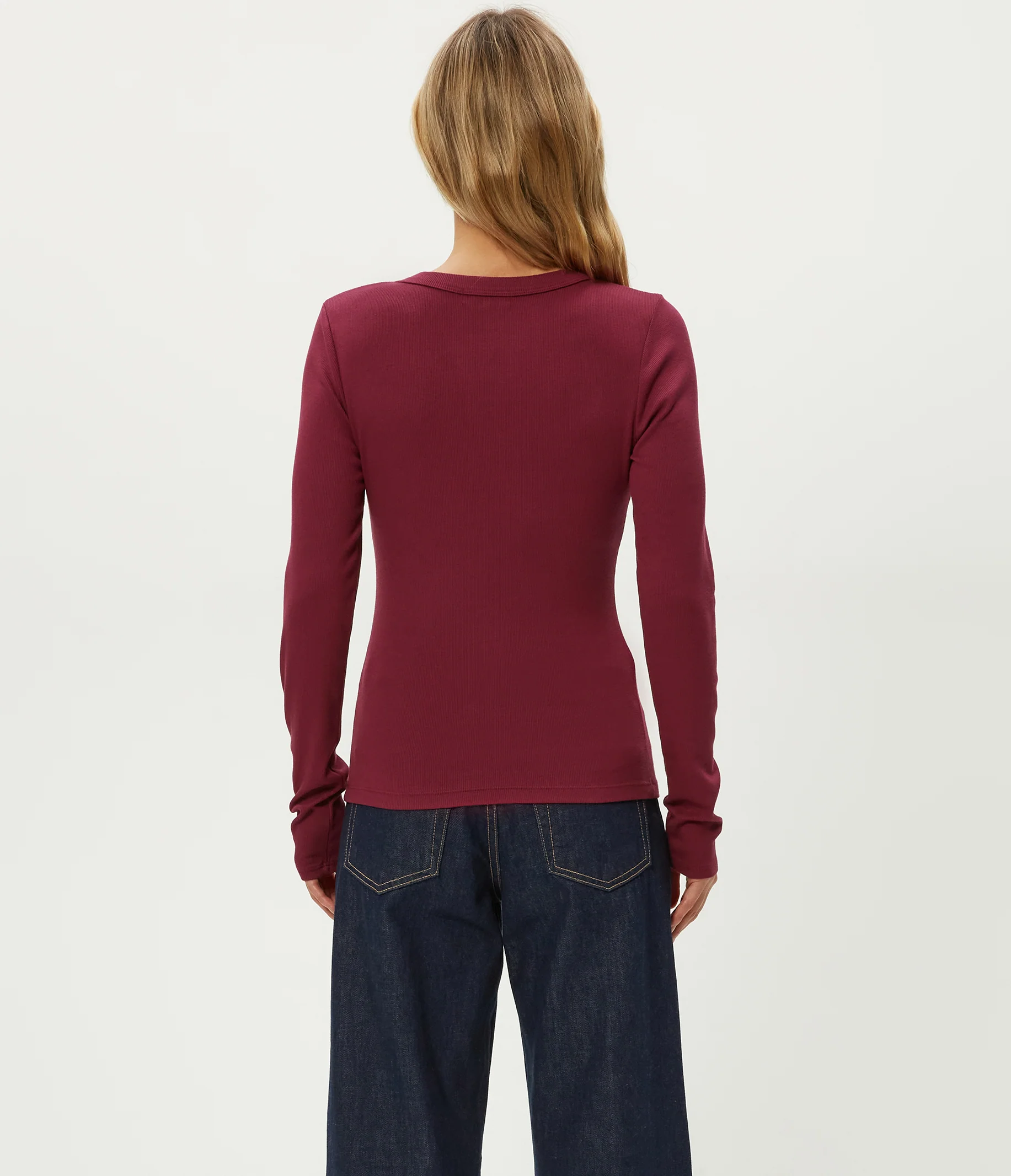 Zola Ribbed Tee - Image 40