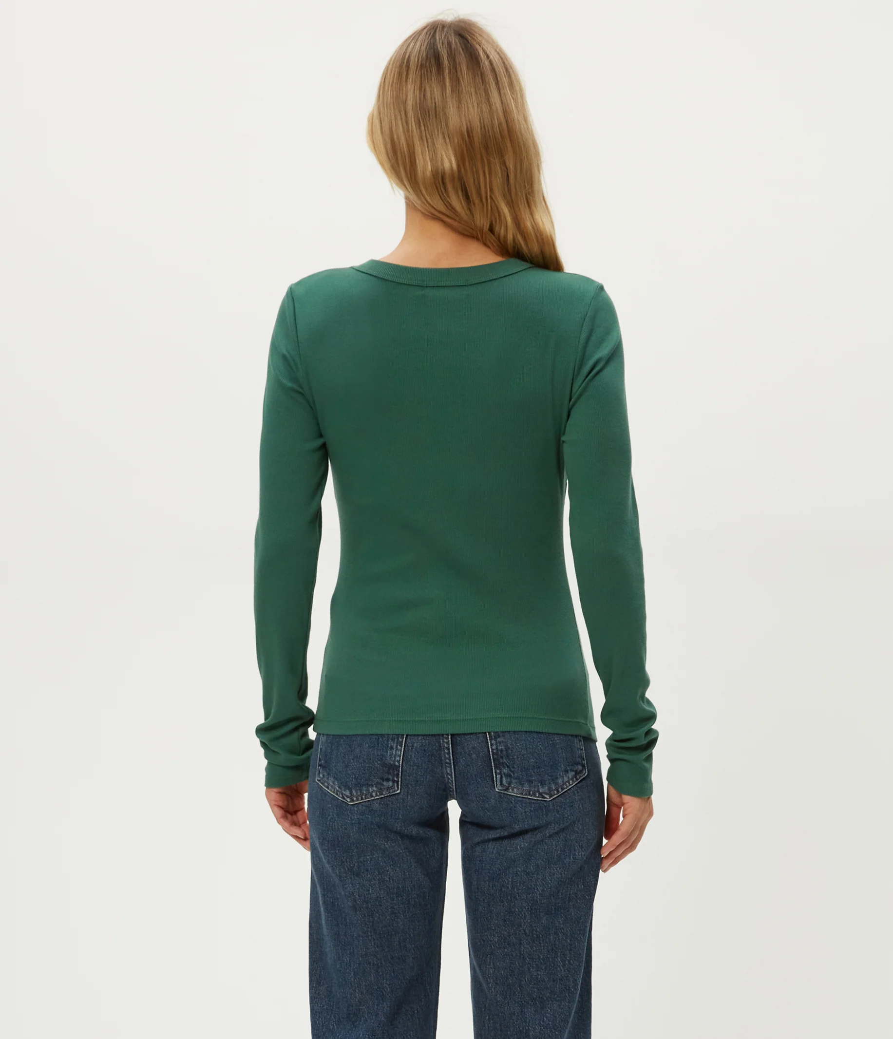 Zola Ribbed Tee - Image 48