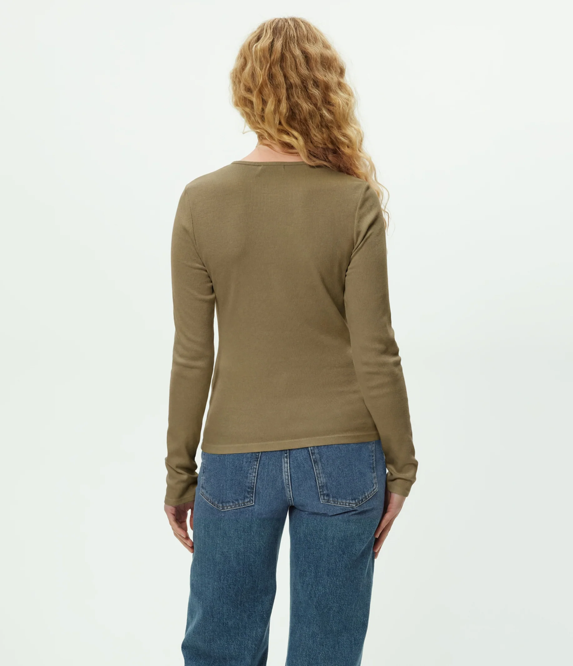 Zola Ribbed Tee - Image 52