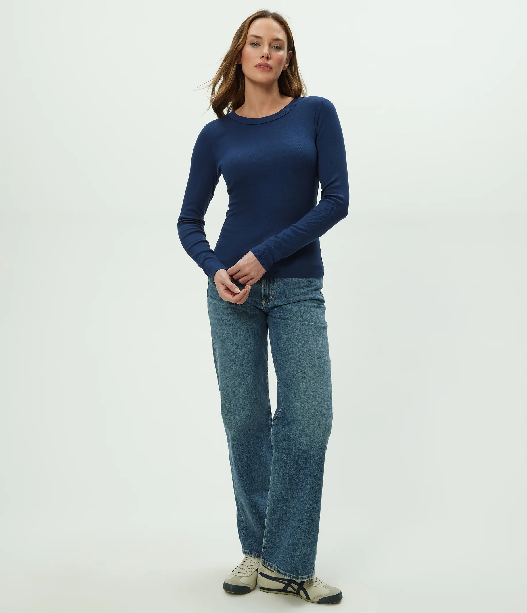 Zola Ribbed Tee - Image 54