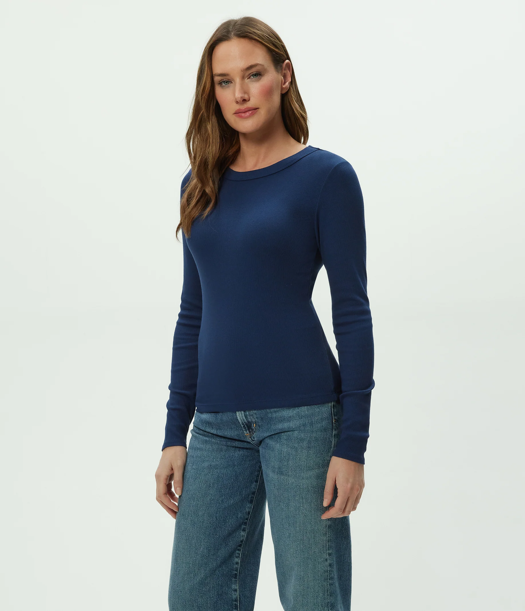 Zola Ribbed Tee - Image 55